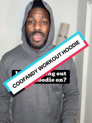 This is the perfect hoodie to workout in💪🏽 #COOFANDY #fitnesswear #Menswear #TikTokShop #hoodie 