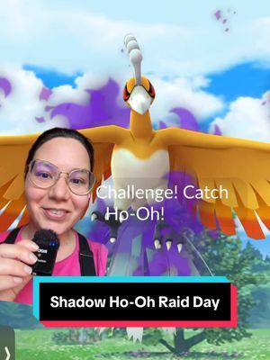 Shadow Ho-Oh is coming back but for a Shadow Raid day! Are you excited for this? #pokemon #pokemongo #poketok #tiktokgaming #pokemongoevent #pokemongodaily #shinypokemon #pokemonnews #pokemongotips 