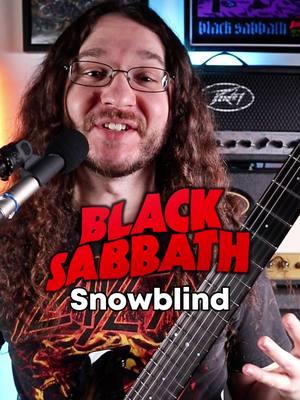 Black Sabbath - Snowblind #guitar #metal #guitarlessons