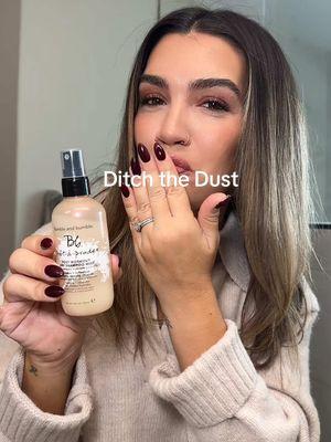 #giftedbybumbleandbumble @Bumble and bumble. I am so happy to have found this product! It is my new ride or die dry shampoo! #dryshampoo #ditchthedust #sweatthepret #braidfriendly #bumbleandbumble 