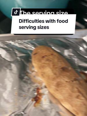 You may think one potato, apple, or carrot is a serving size, but not anymore folks! Our produce has reached Godzilla proportions. We can’t follow recipes that call for one onion because ours are the size of three now. Bigger is not always better folks. #foodhealthy #nutritioneducation #servingsize 