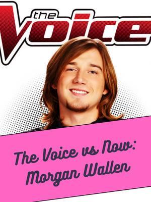 Safe to say, he's gotten a lot better since then! #morganwallen #thevoice #country #teamusher