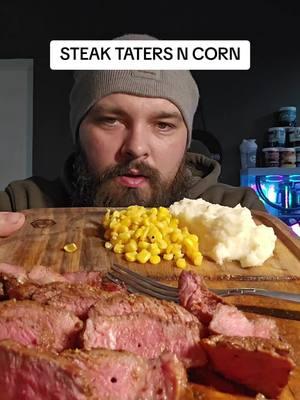 #fyp #steaktok #steak #steakmukbang #steakntaters #food #mukbang #eating #goodeats #eat #Foodie #foodreview  #goodmoodfood  #mukbangeatingshow 