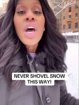 Never shovel snow this way! #shovel #shoveling #snow #snowstorm #backpain #heart #drjencaudle #fyp #fypシ゚viral #fypシ゚viral🖤tiktok 