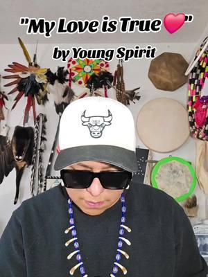 "My Love is True❤️" by Young Spirit. Enjoy #nativeamerican #roudies #rounddancesong #navajotiktok #nativetiktok #foryoupage #fyp #lovelife #navajonation #powwowlife #myloveistrue #rounddance #iloveyou💚 