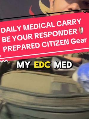 EDC IFak Med Bag | Prepared Citizen Must Have #Shtf #wrol #preppertok #Prepper #foryoupage #fypシ 