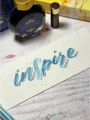 Tried out @ferriswheelpress Dabbler pen and ink. The Dabbler pen is great to use with any color and for fine lines / details and doodling. 💙 #CreateWithEssy . 🎨: @Ferris Wheel Press: use code JA-ESSY or link in bio for a discount  📃: @cansonpaper @cansonusa @michaelsstores  . . #moderncalligraphy #ferriswheelpress #arttutorial #letteringtutorial #handlettering #easydiy #doodling #illustrationnow #illustratorsoninstagram #typematters #letteringlove #letteringnow #practicedaily #letteringart #moderntype #reelstrending #reelsinstagram #arttips #howtodraw #howtopaint #tutorial #stepbystep #inspirationart #watercolorartist #learningwatercolor #satisfying #satisfying #watercolorprocess #artprocess #inspire