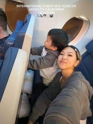 The flight home FLEW BY (no pun intended lol) it was so easy! Does this mean we should travel more or…?🤣✈️  #internationalflights #travellingwithkids #travel #babysfirstflight #flyingwithkids #flyingwithatoddler #toddlerplaneactivities #traveltok #babysfirstplaneride #firsttimemom #toddlermom #toddlersoftiktok #flyinghome 