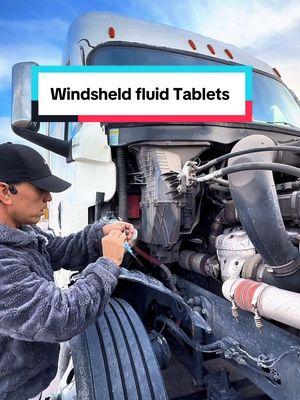 Just 1 tablet = crystal clear windshield 🧽✨ Compact, powerful, and eco-friendly! #DrivingEssentials #WindshieldCleaner #truckhack #driveressentials 