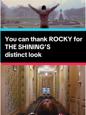 Most innovative camera ever? #theshining #rocky #jacknicholson #sylvesterstallone #actors #filmtok #cinema #movie “This reel contains brief clips from The Shining (owned by Warner Bros.), Rocky (owned by Metro-Goldwyn-Mayer), and 2001: A Space Odyssey (owned by Warner Bros.). These clips are used under fair use for the purposes of commentary, criticism, and education.”