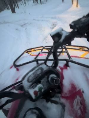 Lil snow track pov #fyp #dbk #snow #mxvsatv #moto 