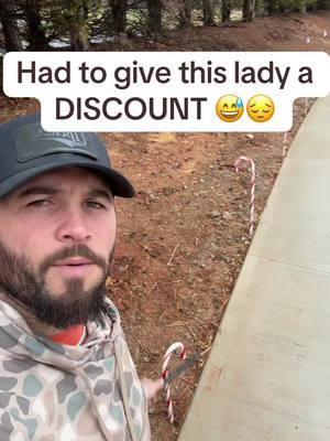 Sometimes you just got to do the right thing! #upcharge #concrete #construction #bluecollar #candy #decor #decorate #holidays #senior #old #help #customersercive #nice #cheap #deal #DIY #hustle 