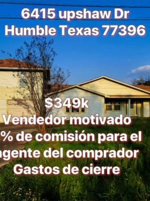 Propiedad Encantadora en Venta – Esta propiedad versátil ofrece un sinfín de posibilidades, ya sea que busques un refugio residencial o una oportunidad comercial. 4 cuartos, 3 baños, casa de huéspedes Sin restricciones de zonificación, es un lienzo en blanco listo para que pongas en marcha tu visión. Ubicada fuera de la zona de inundación, ¡es una joya difícil de encontrar! La casa principal está en proceso de renovación, lo que te da la oportunidad de terminarla a tu gusto y estilo. Además, cuenta con una acogedora casa de huéspedes con una habitación, sala de estar y baño completo, ideal para recibir invitados o para brindar mayor privacidad. También disfrutarás de un baño completo adicional fuera de la casa principal y una encantadora casa en los árboles, que le da un toque único a la propiedad. ¡Ven a descubrir el potencial de este lugar y hazlo tuyo! #forsale #humbletx #comercial #residential #enventa #motivated #houstonrealtor #gastosdecierre #closingcosts 