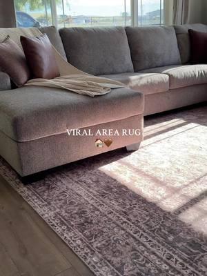 The color I got is “light grayish sage” preciously “sage”. Mine has no hints of green in it. It’s mostly grey and warm brown 🤎 #rug #viralrug #arearug #livingroom #livingroomdecor 