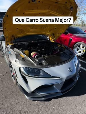 Que carro suena mejor? #cars #cartok #exhaust #sound #bmw #supra #nissan 