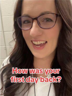 My first day back was pretty great *knocks on wood* 😅  #teachersontiktok #christmasbreak #teachertok #teachertiktok #teacherlife #backtoschool #teacherquestions 