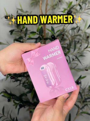 Rechargeable Hand Warmers Perfect for Winter!😊✨ #handwarmer #handwarmers #wintertime #TikTokShop #fyp 