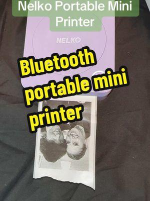 This Bluetooth portable mini printer is the coolest thing ever. #nelko #portableminiprinter #stickerprinter #stickers #tiktokshopfinds #musthaves 