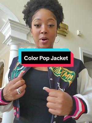 I'm a cutie pie! Nice Color Pop Jacket! #jacket #colorpop #colorblock #trendy #fashion 