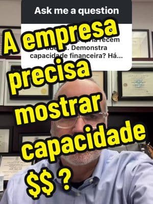 A empresa precisa demonstrar capacidade financeira em processos de visto O-1? #greencard #eb2niw #eb1 #markmoraislaw #o1visa 