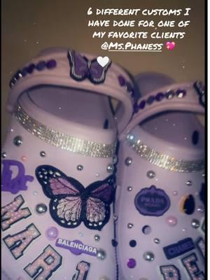 Thank you for all of your support ! Special shout-out to @Ms.Phaness 💖💖🫶🏾🫶🏾🥳 #clientcam #customerappreciation #junksocks #boggbag #nurselife #cookielady #crocandsocks #blingcrocs #cookies #fyp #blingsocks #explore #custommade #blingbling #fyp #viraltiktok 