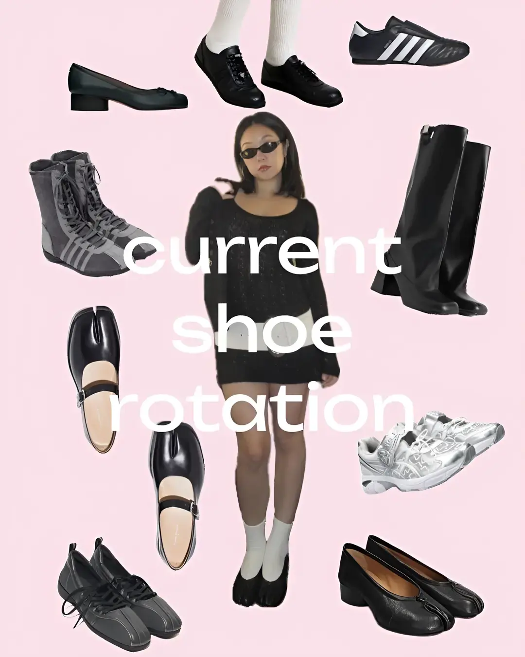 pls support my shoe obsession #shoecollection #shoerotation #tabis #adidas #adidastaekwondo #koreanbrands #balletflats 