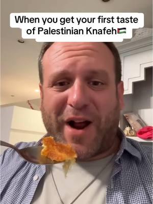 That Knafeh will have you making all kinds of noises lol #knafeh #falestine 