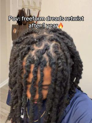 The long awaited transition is here🙏🏾 #fyp #foryoupage #dreads #yn #relatable #hightopdreads #retwist #twostrandtwist #dreadhead #dreadheads #dreadlocks #freeformdreads #dreadstyles 