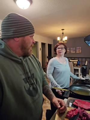 She's so ornery! #couplestiktok  #onthisday #shayneandmichelle #couplecomedy #couplegoals #wife #cooking 