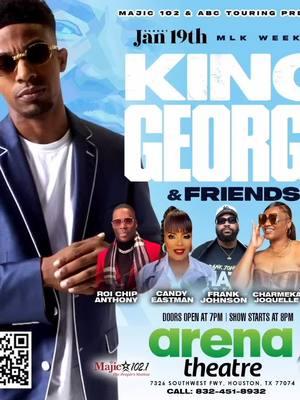 MLK weekend I will be opening up for King George. Be in the building and witness greatness. #smao #tdash song droppin' Jan 13th.