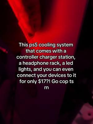 Cop if your ps5 is overheating #TikTokPromote #TikTokShop #tiktoksale #led #roomdecor #gaming #gamingtiktok #ps5console #gamingaccessories #ps5