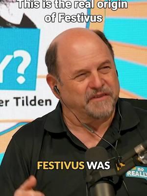 Did you the concept of Seinfeld's "Festivus" episode originated from a real family? Tune in to Really No Really as we discuss the origin of "Festivus" with Seinfeld writer Dan O'Keefe.🎙️ #seinfeld #seinfeldmemes #festivus #georgecostanza