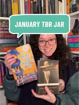 Letting my TBR jar choose! My BF tried so hard to find a loophole in choosing my book lol ib: @ainsleyreads #BookTok #januarytbr2025 #tbr #prioryoftheorangetree 