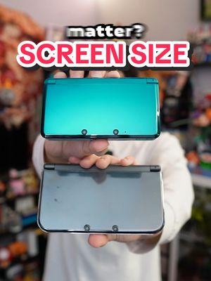 Lets compare the sizes of different Nintendo 3DS screen sizes! From the original 3DS to the NEW 3DS XL, which one better? nah u joking bro fr... Nintendo crazy #nintendo  #nintendo3ds #nintendo3dsxl 