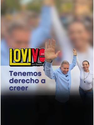 Ante el pesimismo y los “no va a pasar nada”, los venezolanos tenemos derecho a creer en el proceso que iniciamos el #28J. Tenemos una dirigencia haciendo todos sus esfuerzos y una ciudadanía que no se quiere dejar robar su voto para la consolidación de un régimen dictatorial en Venezuela. ¿Eliges creer? Cuéntanos en los comentarios  #EdmundoGonzalez #MariaCorinaMachado #VenezuelaLibre #9e 