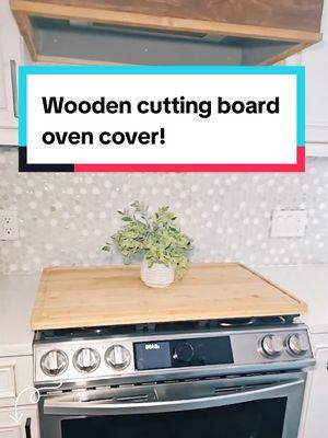 Wooden cutting board oven cover. #woodencuttingboard #ovencover #kitchenfinds #cuttingboard #cuttingboards #valentinesdaygift #giftforher #giftidea #valentinesgifts #giftguide #newyearnewaura #tiktokshopyearendsale #tiktokshoplastchance 