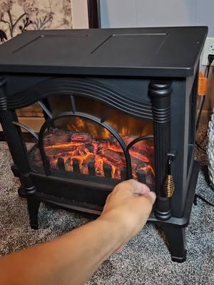 There's nothing like a good electric heater that looks like a fireplace 😍 #tiktokshopfinds #heater #heaters #electricheater #electricheaters #electricfireplace #electricfireplaces #coldrooms #warmhouse #coldhouse 