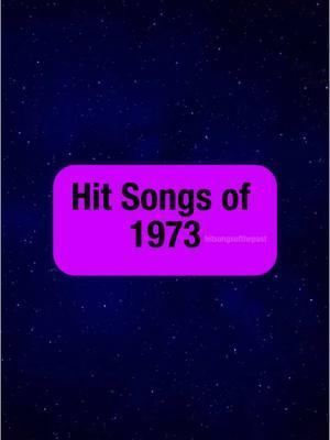 Hit Songs of 1973: #dobiegray #eltonjohn #chicago #marvingaye #jimcroce #70s #70smusic #1970s #1970smusic #1973 #70svintage #70svibes #70sbaby 