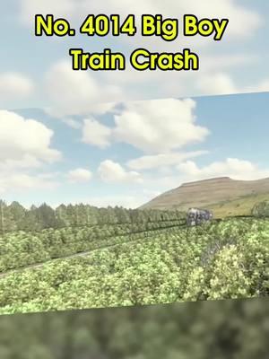 No. 4014 Big Boy Train Crash #animation #creepy #train #bigboy 