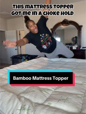 This Bamboo Mattees Topper have me never wanting to leave my bed. But I do wake up feeling refreshed! #BambooMattressTopper #CoolingBedding #SleepUpgrade #HotSleepers #HomeComfort #SustainableLiving 