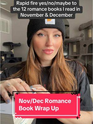 I read 12 romance books in November and December, so here are the ones I recommend you read 📚 Video style IB: @amanda 📚 books & shenanigans #romancebooks #rapidfirebookrecs #booktokrecommends #readingwrapup #monthlywrapup #booktoker #bookrecs #creatorsearchinsights 