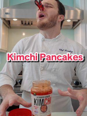 🥬Kimchi Pancakes🥬 All You Need:  -Kimchi  -Green Onion -Flour -Egg  -Gochujang -Mushrooms -Onions  -Carrots -Baking Powder *If you have never tried kimchi this is your moment!* Happy New Year Everyone! Let’s make it our best year yet!  #chefbrad #recipeshare #food #Recipe #kimchi #pancakes #scallions #healthy #newyearsresolution #loseweịght #guthealth #guthealing #flour #veggies #mushrooms 