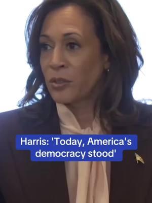 Kamala Harris After Certifying The Results Of The 2024 Election#trumpdreamteam #foryoupage #fyp #trump2024 #crookeddemocrats #presidentelect #kamalaharris #history 