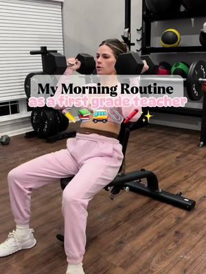 Happy Monday teacher friends!! 🫶🏻 Let’s get the first full week of the new year off to a great start! 💪🏼🔥✨ #teachersoftiktok #teachers #morningroutine #mondaymotivation #gymgirl #newweek #asmr #firstgradeteacher 