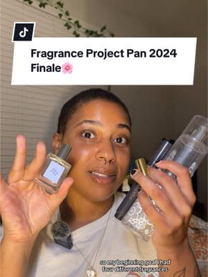 I’m actually really happy with my fragrance project pan progress for the year, and I can’t wait to see if I can finish even more of my products in 2025🌸 #projectpan #projectpanning #projectpanfinale #fragrancetok #perfumetok 