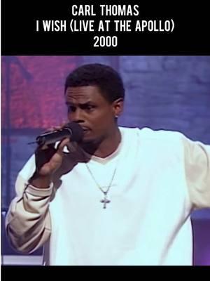 Remember when Carl Thomas dropped this gem? Here’s a throwback performance of him performing “I Wish” at the Apollo Theater in 2000! 🎶🔥 #carlthomas #fypシ゚viral #badboyrecords #viral #explorepage #carlthomasiwish #fyp #foryoupage #badboyentertainment #90s #2000sthrowback #90sthrowbacksongs 