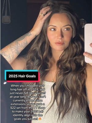 That feeling when your hair matches your 2025 vision 🔥 link them here for all my other goddesses out there ballin’ on a budget ✨ #ttshopdeals #hairextensions #hairgoals #hairgoalsachieved #2025hair #visionboard2025 