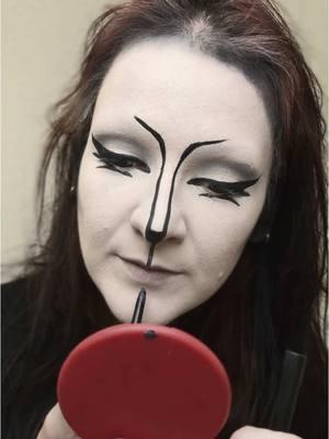 Do my makeup with me on this wonderful Monday! #fyp#grwm#goth#tradgoth#tradgothmakeup#moderngoth#alternative#sattire#joke