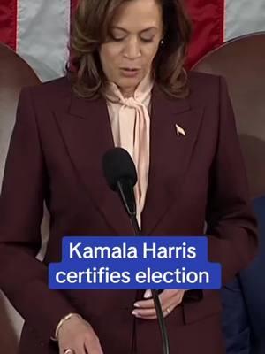 Kamala Harris Certified The 2024 Election #history #kamalaharris #presidentelect #crookeddemocrats #trump2024 #fyp #foryoupage #trumpdreamteam 