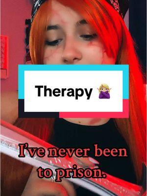 Therapy is for the weak /j  ———————————— #fyp #camcraft #caleksandra #characteraleksandra #blaze #blazaria #Minecraft #cosplays #camcraftcosplay #camcraftsmp #nether #therapy #csuga #axolotl #missilesisters #hellsisters